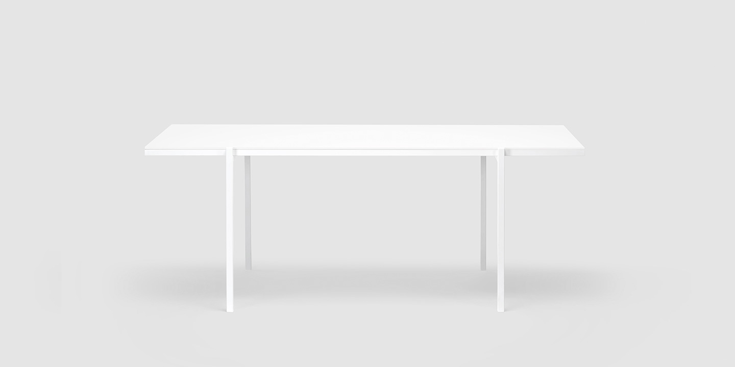 DL5 Neo Tisch, HPL weiß